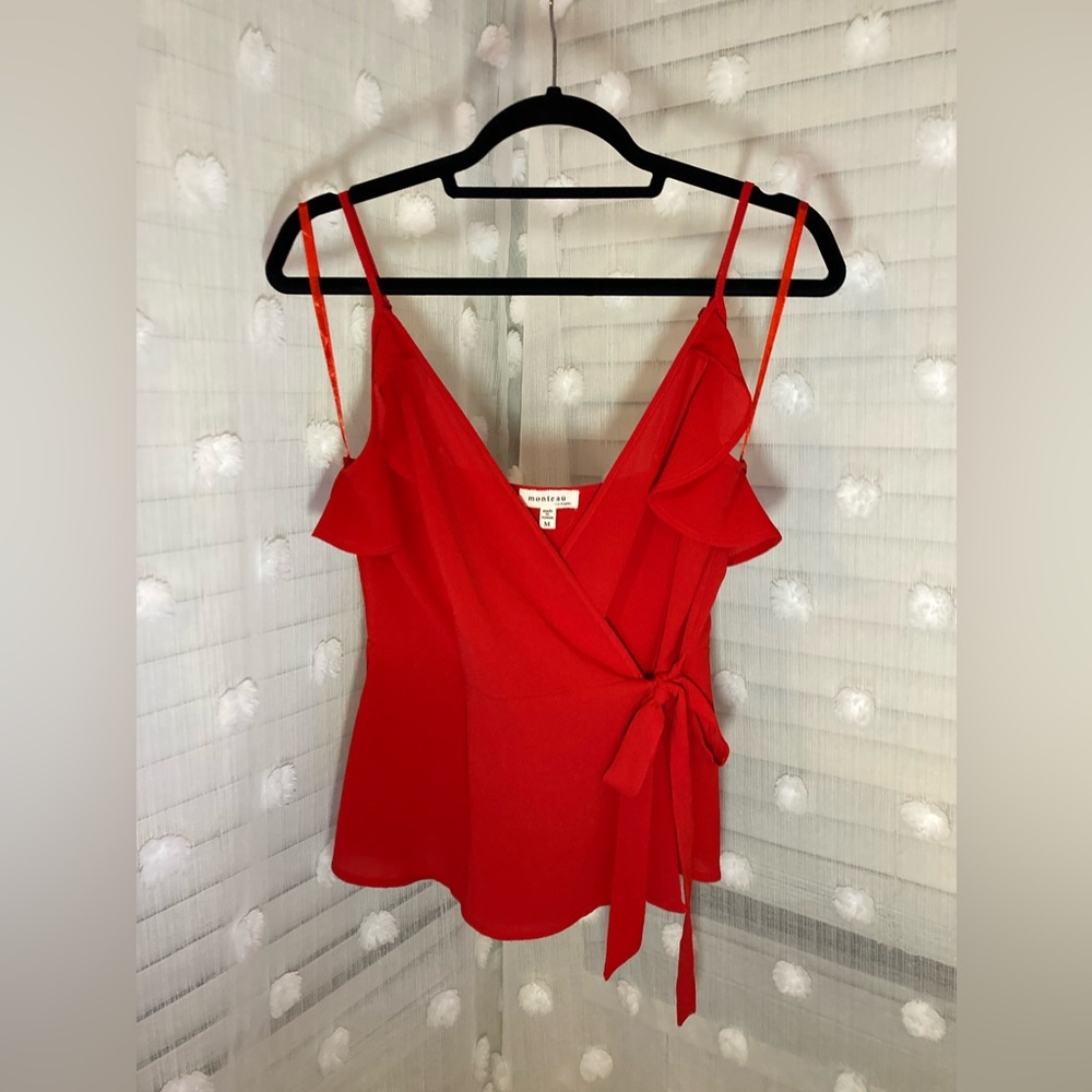 red tank top size medium